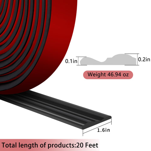 Moonoom black self adhesive 3D chair rail enhances decor quickly.