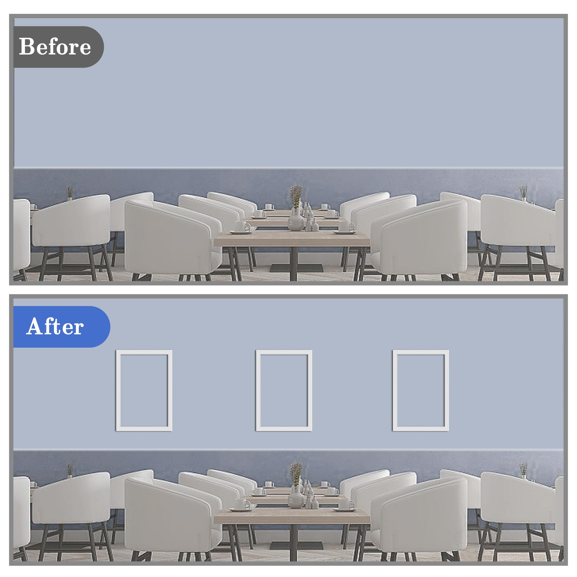Moonoom cut-to-fit edge for precise corners and edges.