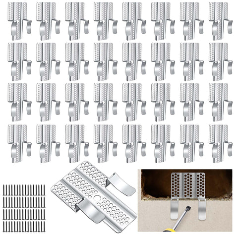 Moonoom drywall repair clips 32-pack for quick patching