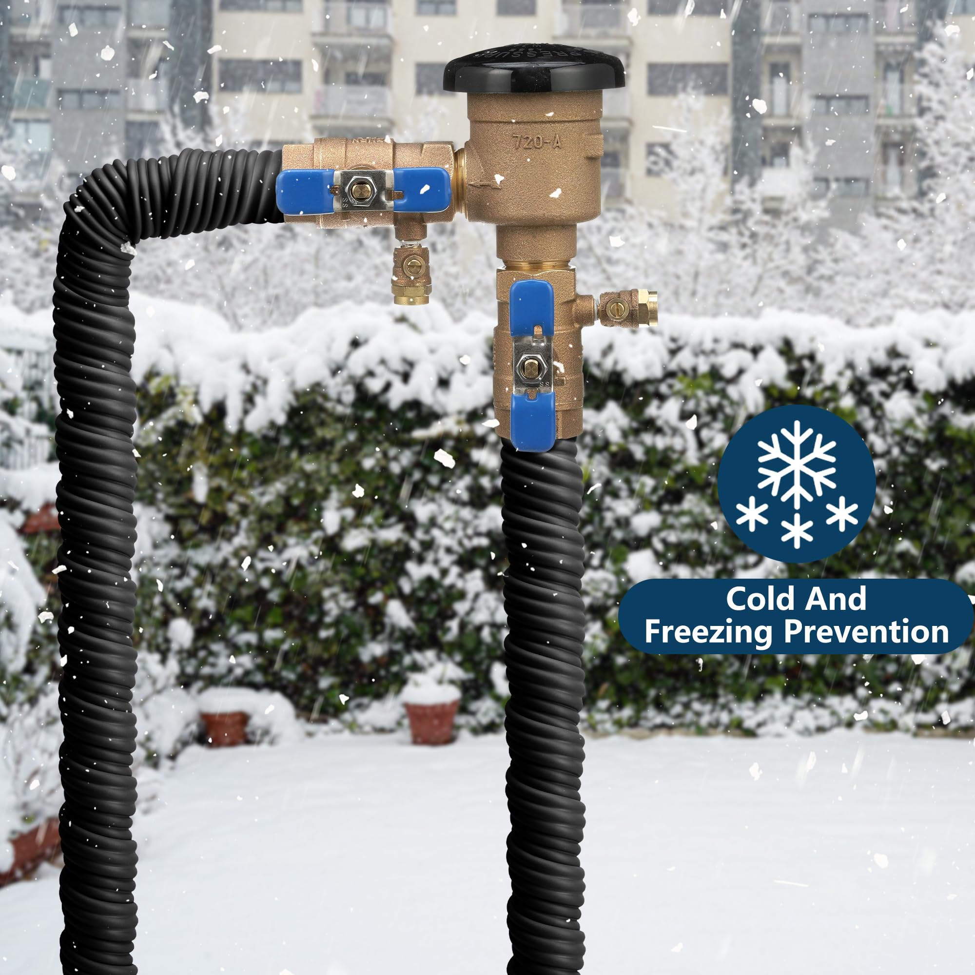 Moonoom easy installation with adhesive backing simplifies winter prep