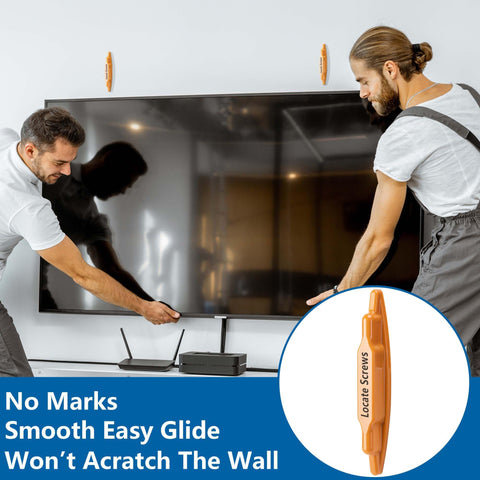 Moonoom ergonomic grip enables comfortable scanning during wall marking.
