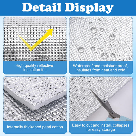 Moonoom pearl cotton insulation layer close-up shows soft, thick coverage for efficient wrapping.
