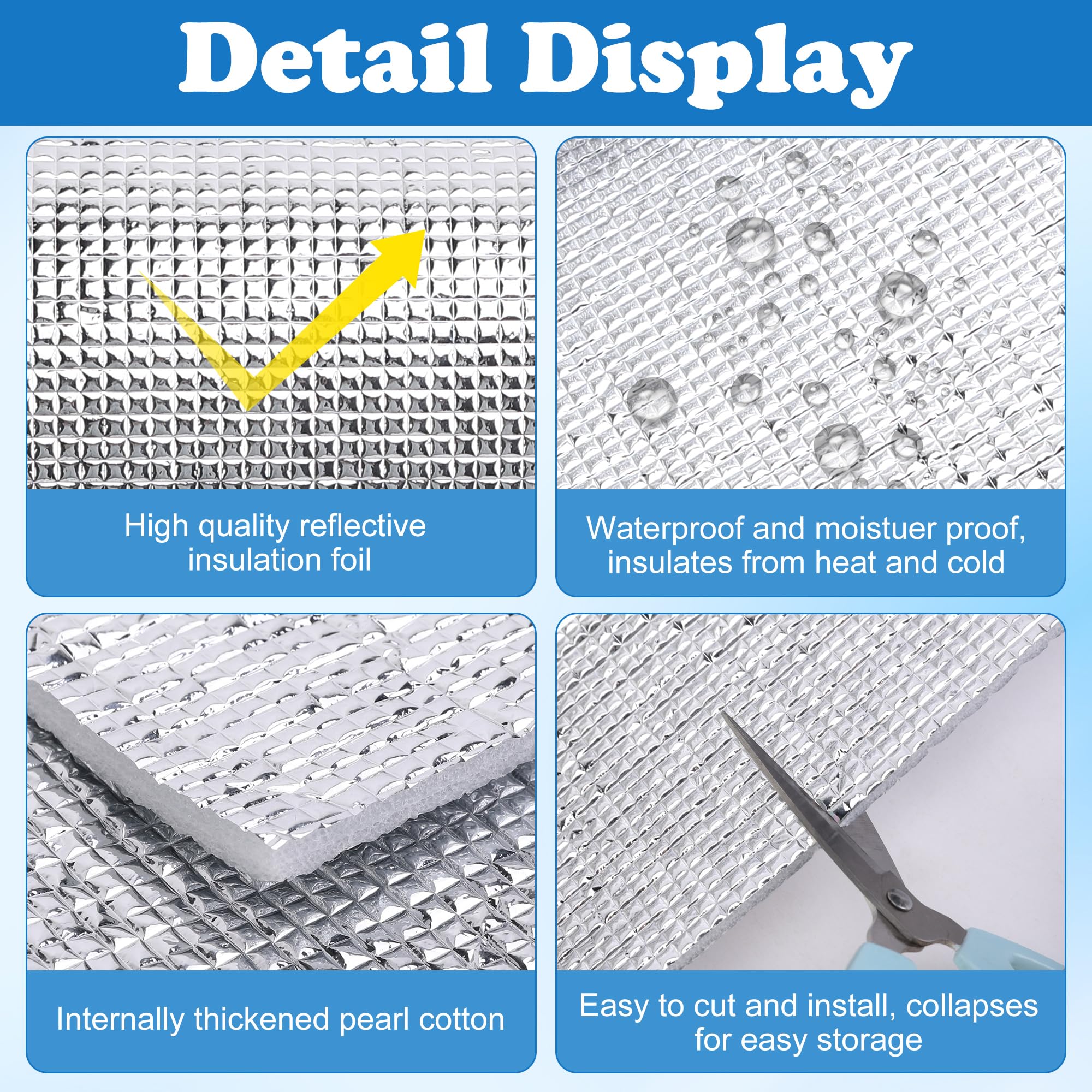 Moonoom pearl cotton insulation wrap provides durable winter protection