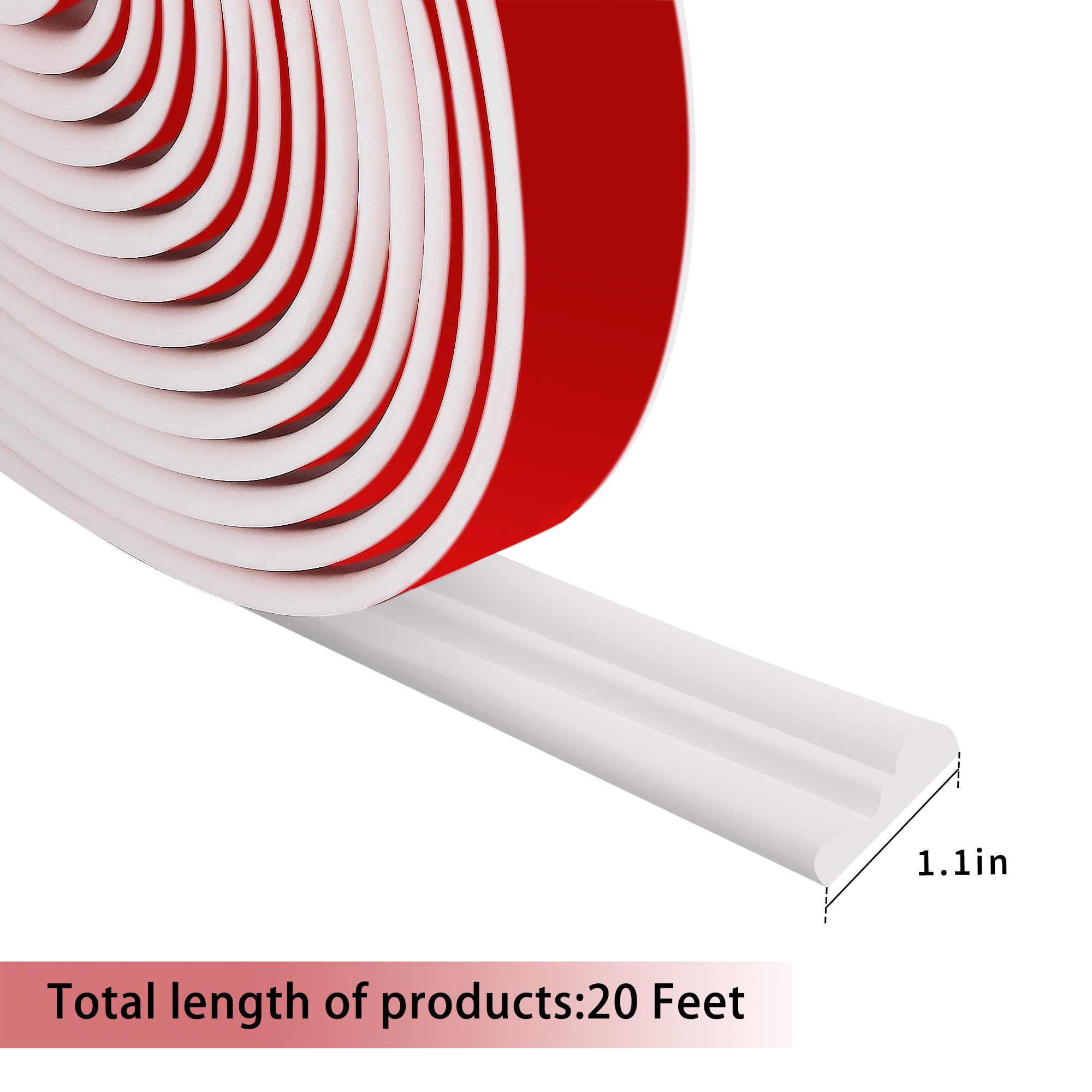Moonoom self-adhesive back with residue-free application on clean surfaces.
