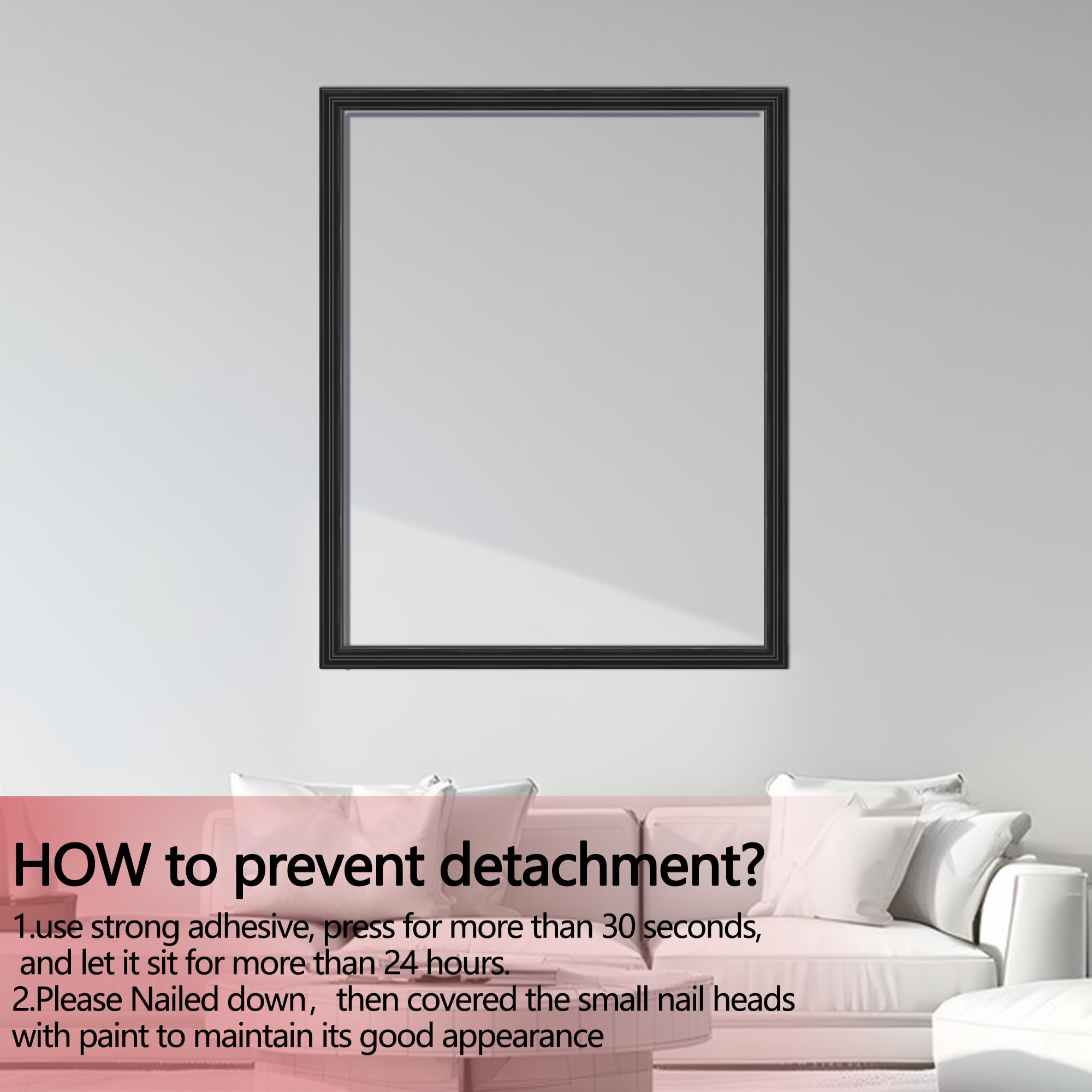 Moonoom smooth wall adhesion tips improve mounting reliability.