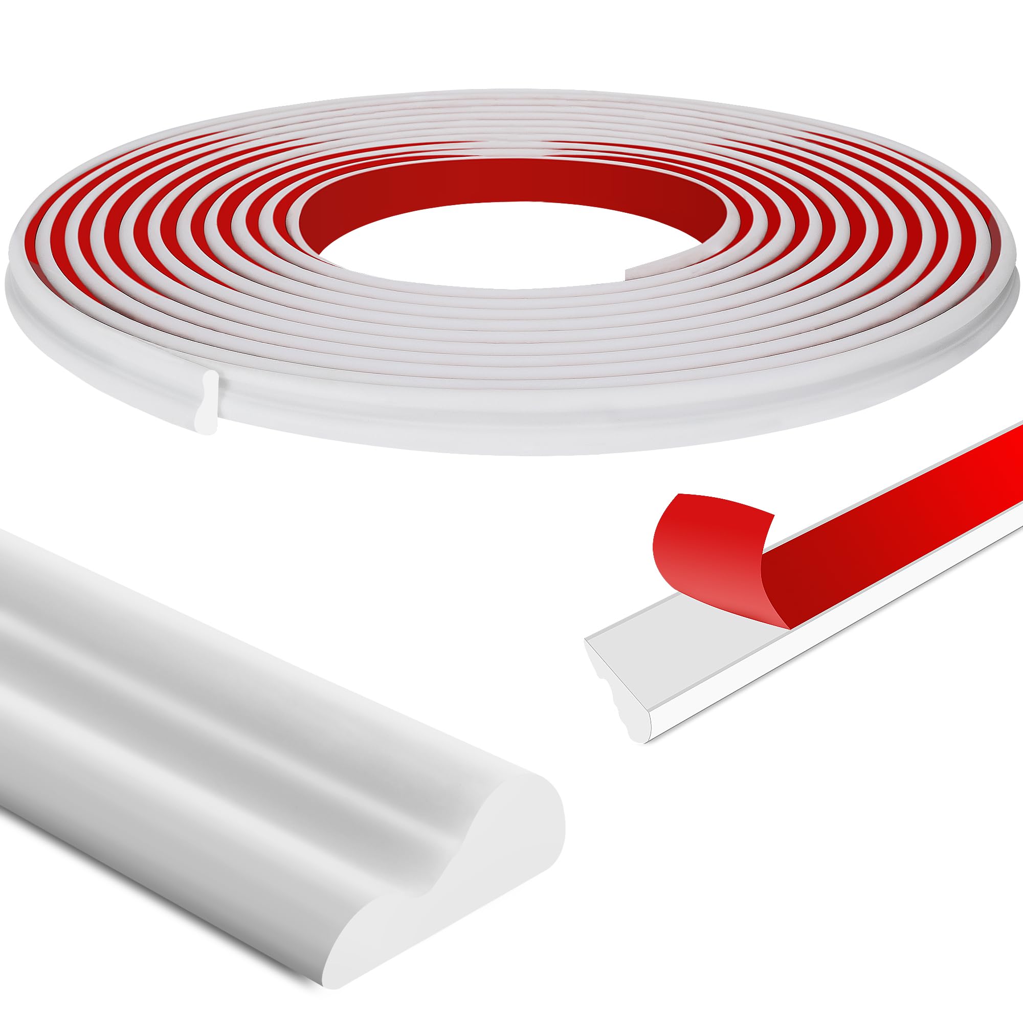 Moonoom wall molding with 20ft length and adhesive trim for easy room upgrades