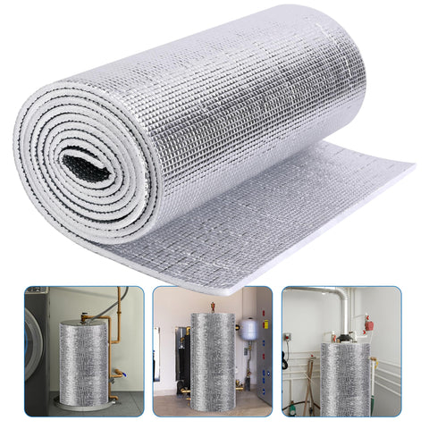 Moonoom water heater blanket insulation wrap shields heat and reduces heat loss