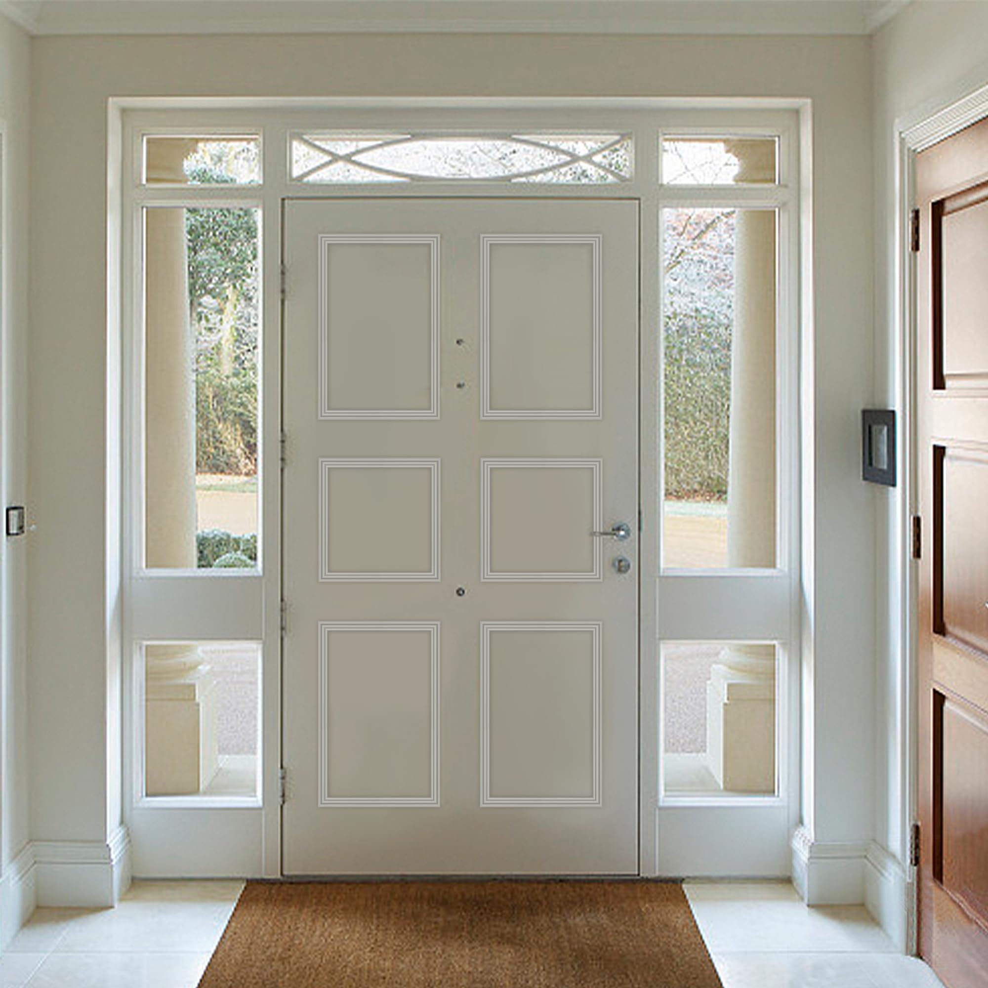 Moonoom waterproof and oil-resistant trim cleans easily with a wipe.