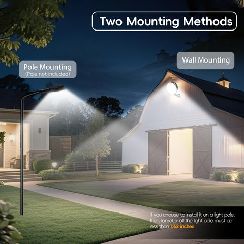 MOONTIP 6500K daylight-white flood light in daylight image