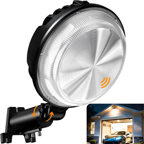 MOONTIP dusk-to-dawn light on a pole delivers hands-free security illumination.