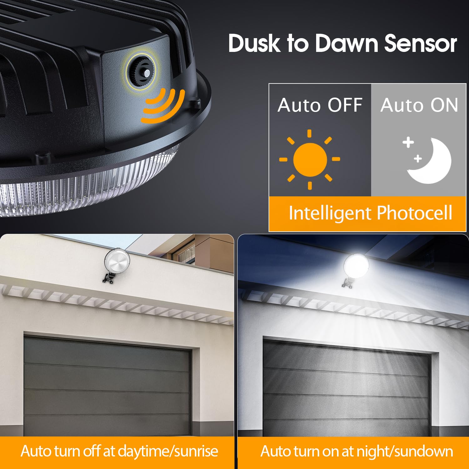 MOONTIP IP66 waterproof exterior light enduring rain and wind