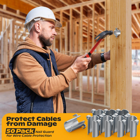 MooxHAI 100-pack bulk packaging ideal for contractors and DIY wiring projects.