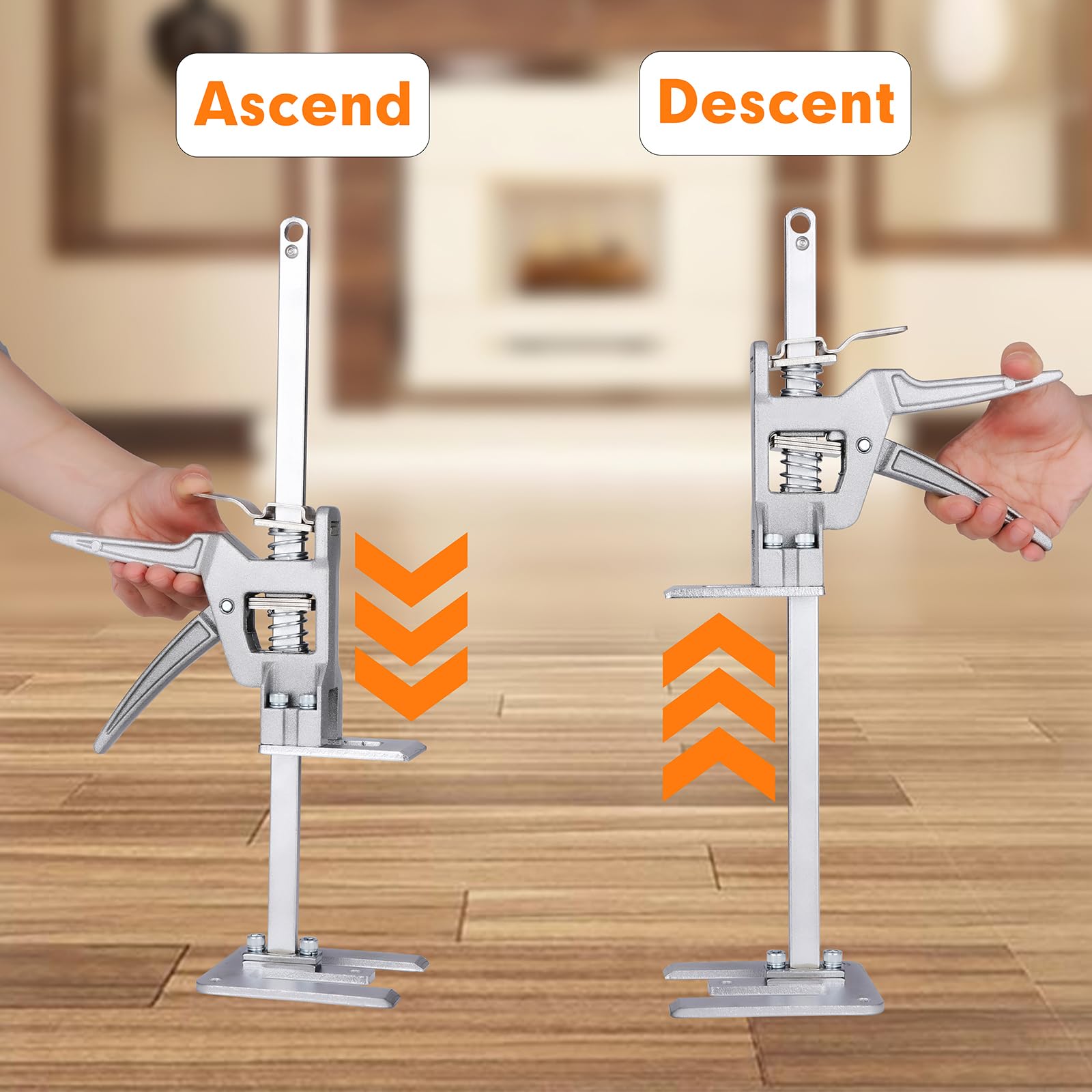 Moozies labor-saving arm jack 2-pack door and board lift shows versatile installation support.