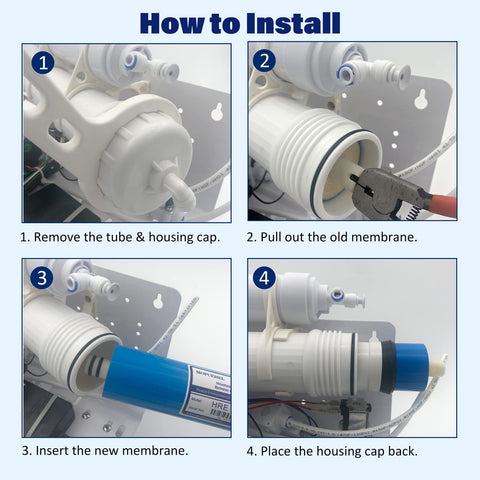 MOPUEHEL NSF/ANSI 58 tested membrane for quality.