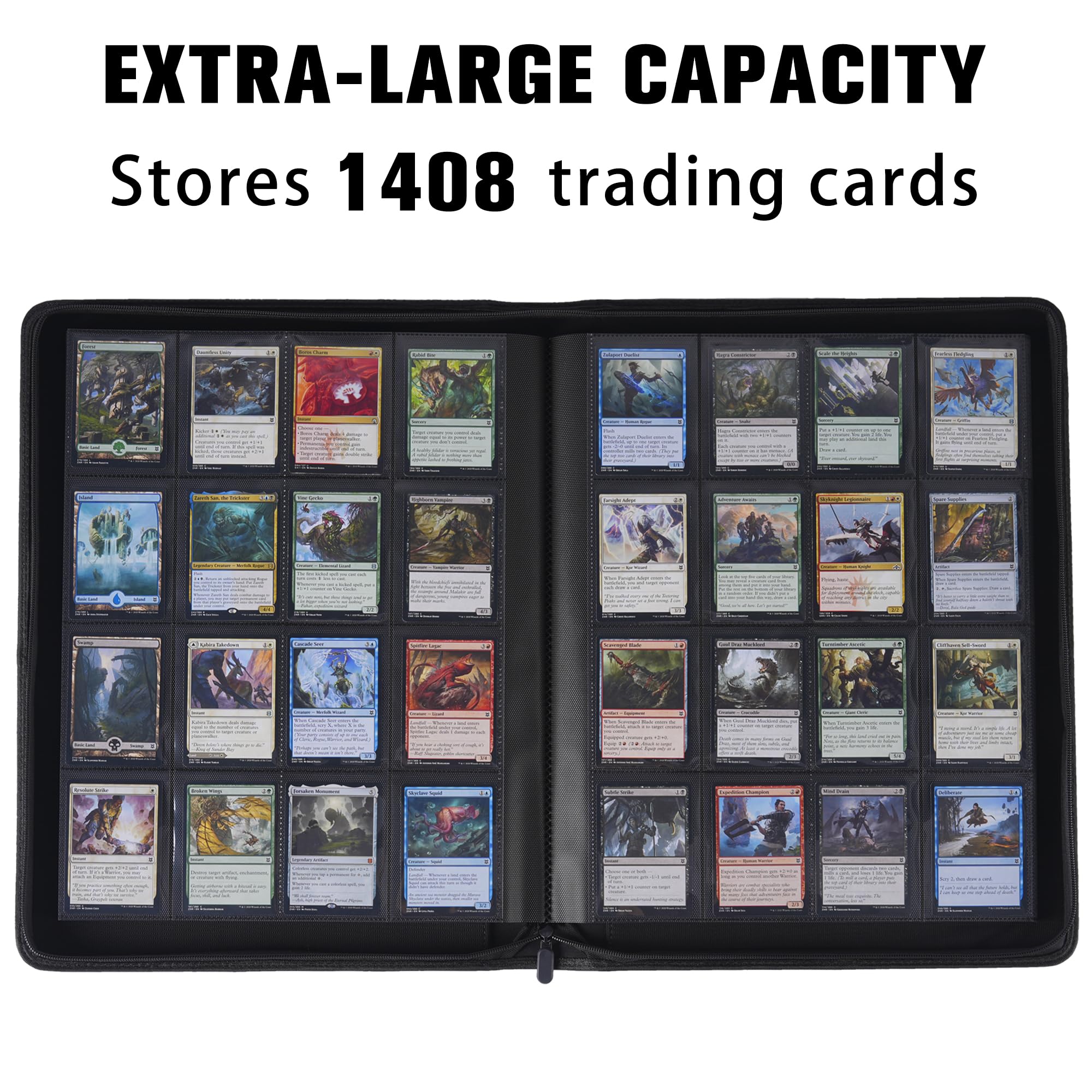 MORABTO Card Binder spine shown for compact, easy storage