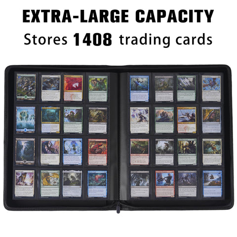 MORABTO Card Binder spine shown for compact, easy storage