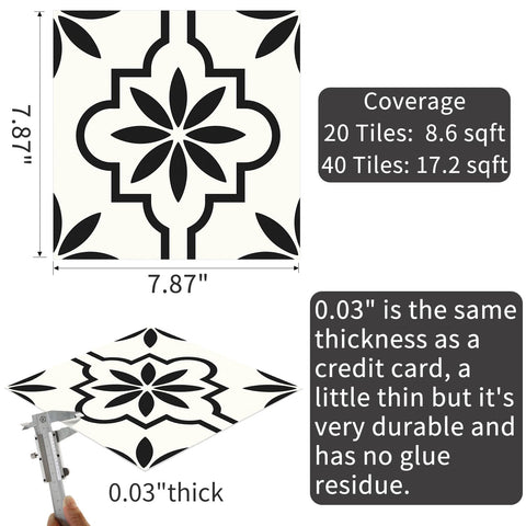 MORCART bathroom tile demonstrates waterproof design and simple DIY installation.