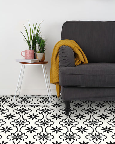 MORCART tiles on stairs provide a durable, non-slip surface.