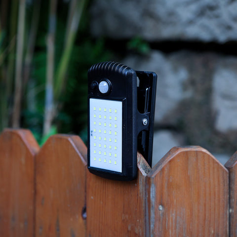 Morestar motion sensor with 125-degree range detects activity up to 16 feet.