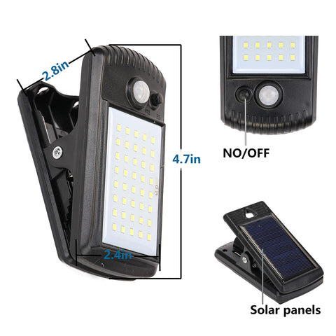 Morestar 40-LED outdoor security light offering wide coverage for property lighting.