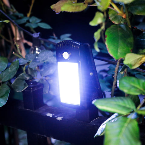 Morestar IP65 waterproof solar motion light withstands rain and heat for year-round use.