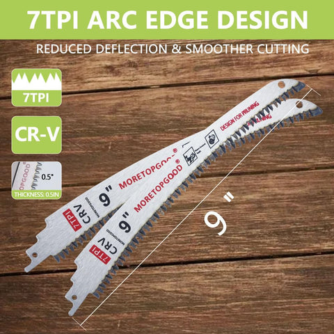 MORETOPGOOD wood-pruning blades 3-pack provide ready-to-use versatility.