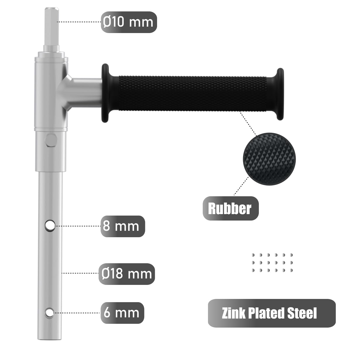 Mormysh Ice Auger Drill Adapter cordless drill attachment expands ice fishing options