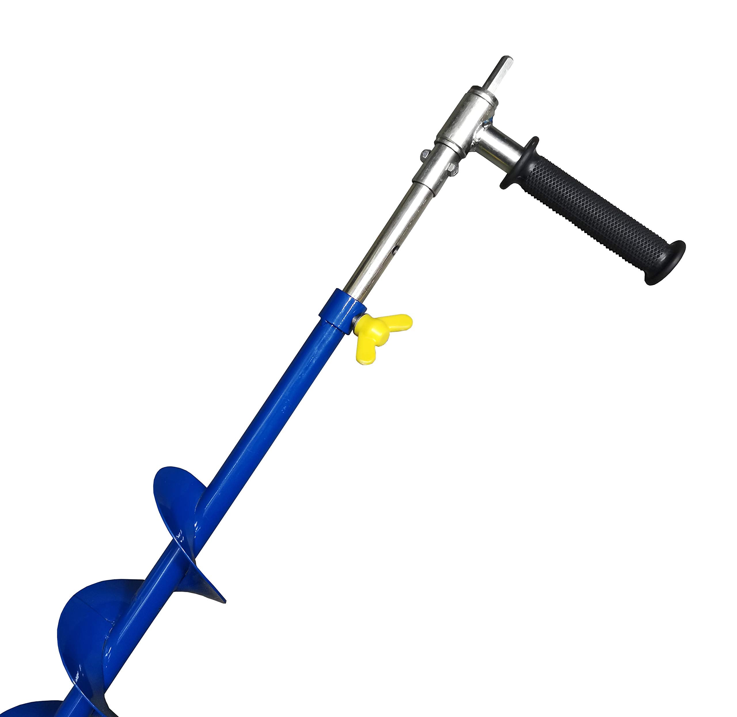 Mormysh Ice Auger Drill Adapter steel-construction ensures cold-condition durability