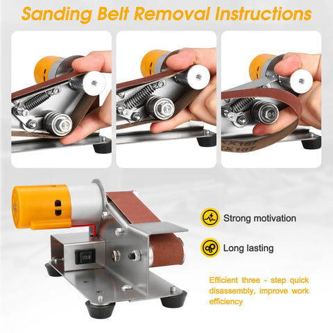 Mornajina sanding belts 30 pack offers versatile grits for rapid preparation