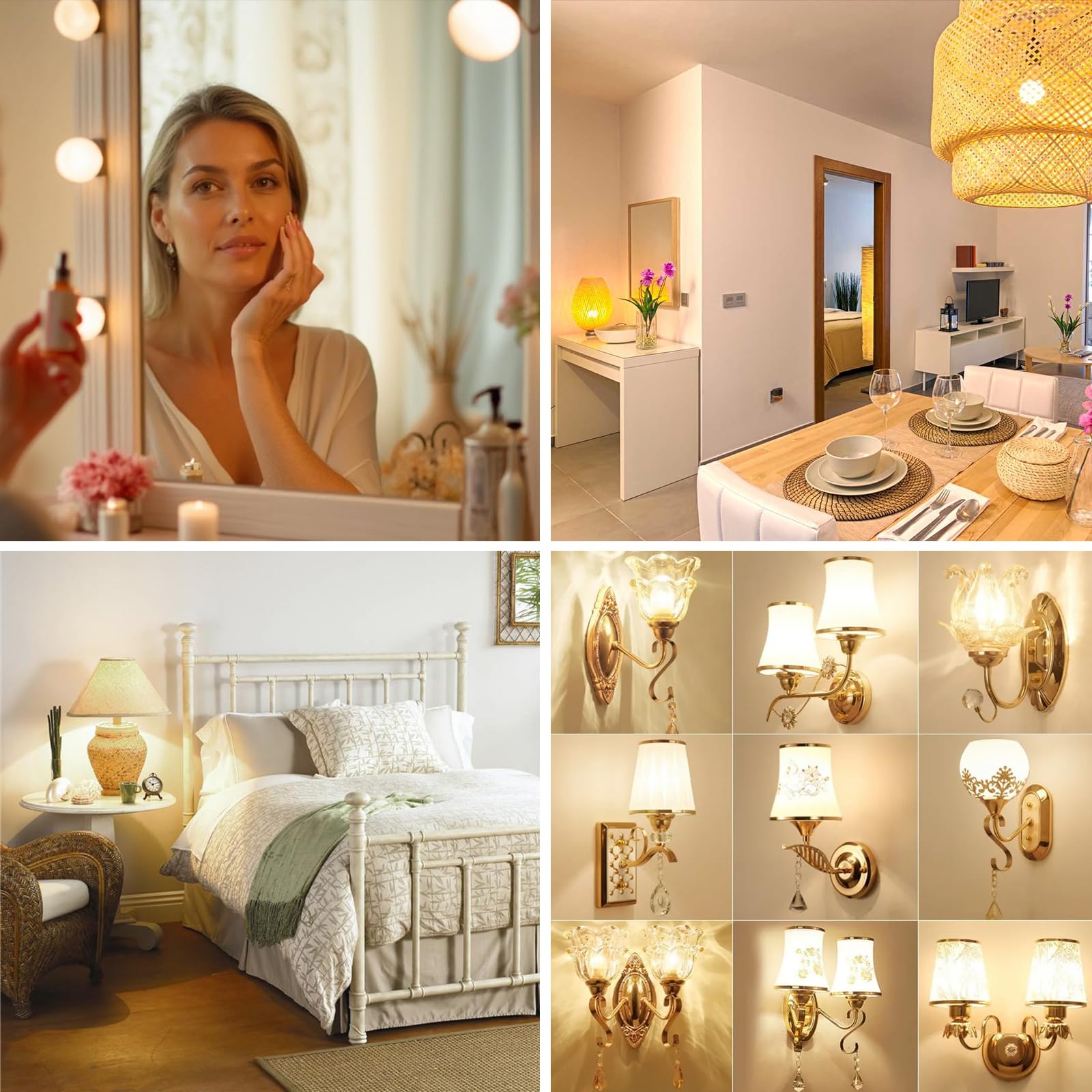 MorningLight A15 ceiling fan light usage for versatile fixtures.