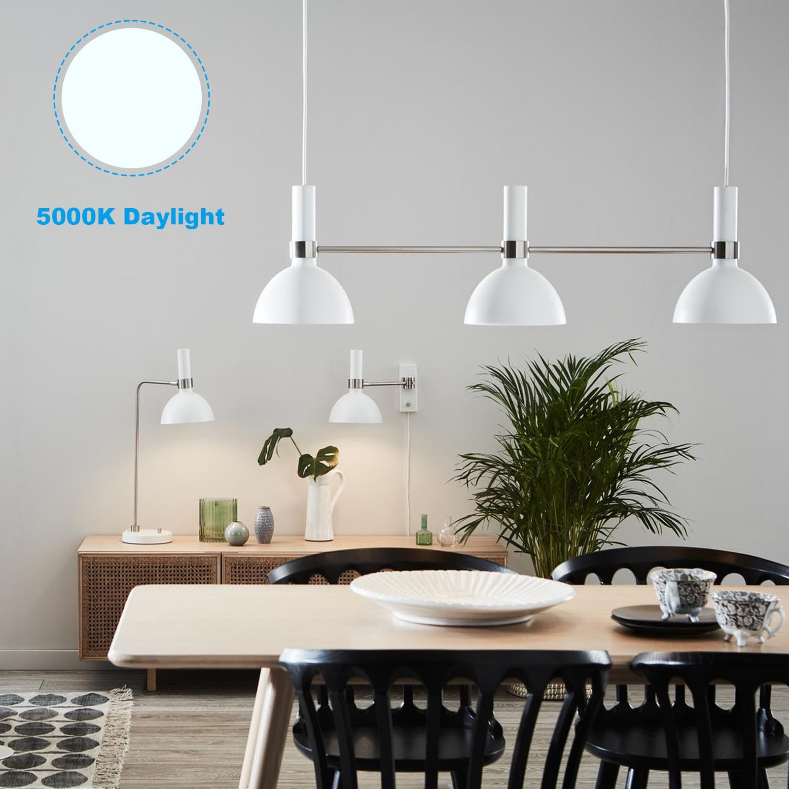 MorningLight eight-point-five-watt bulb saves energy while maintaining 800 lumens.
