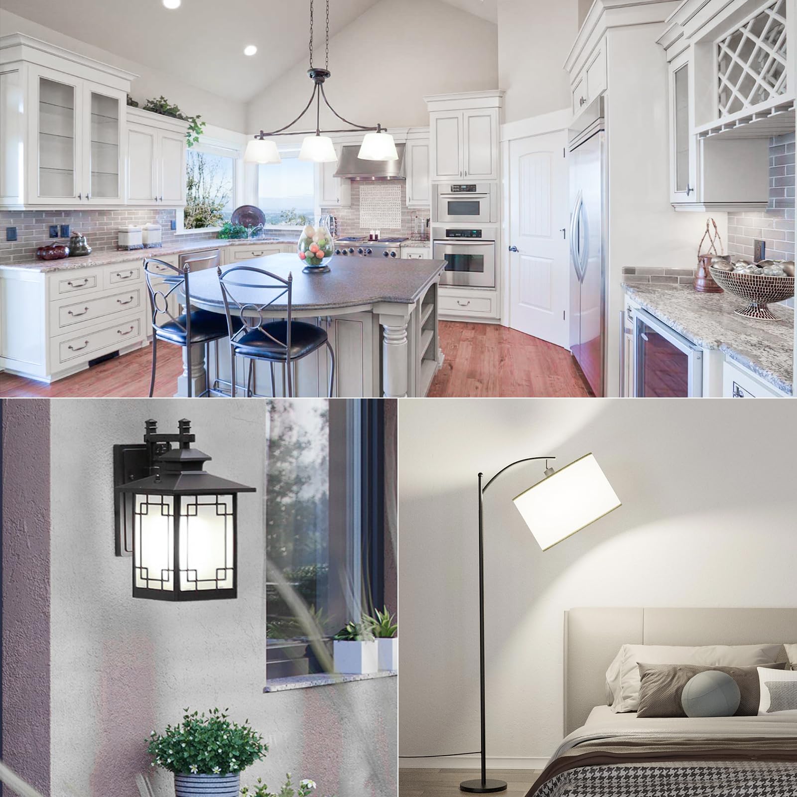 MorningLight flicker-free A15 bulb ensures comfortable, steady lighting.