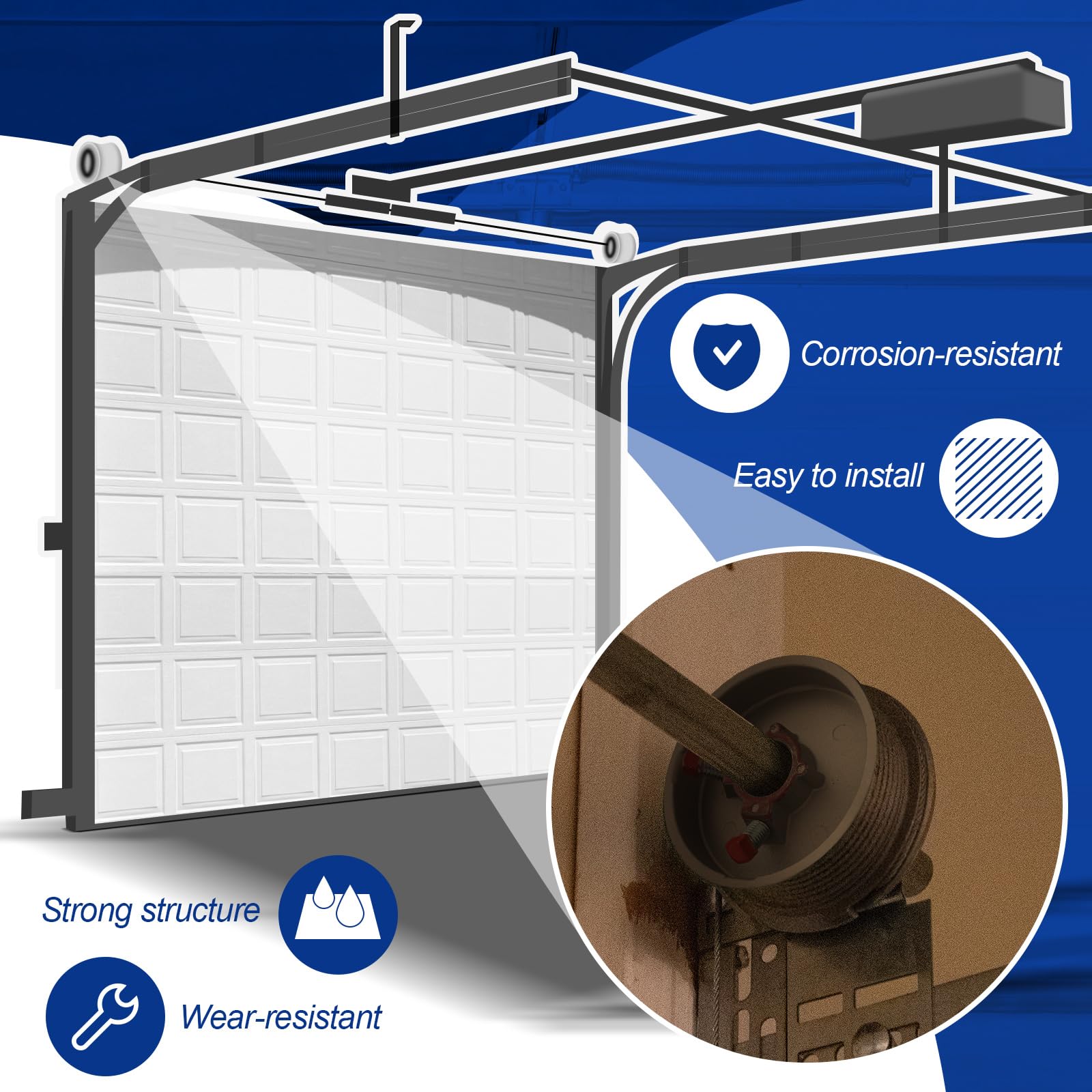 MorningRo steel components resist corrosion for durable use