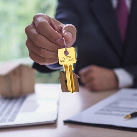 MorningRo tumbled-edge uncut keys provide safe handling and a premium feel.