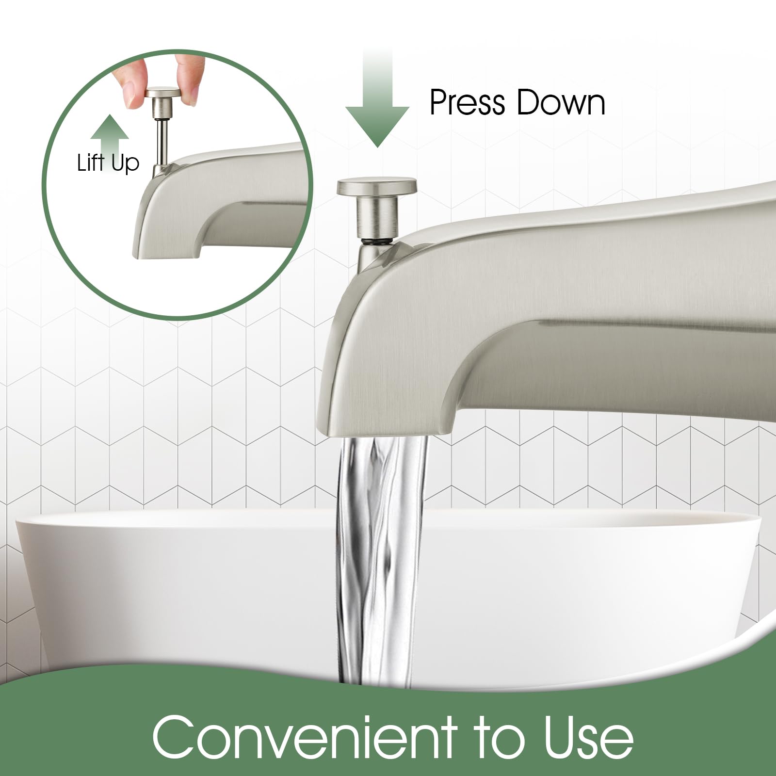 Mornwaen install tool included speeds up tub faucet upgrades