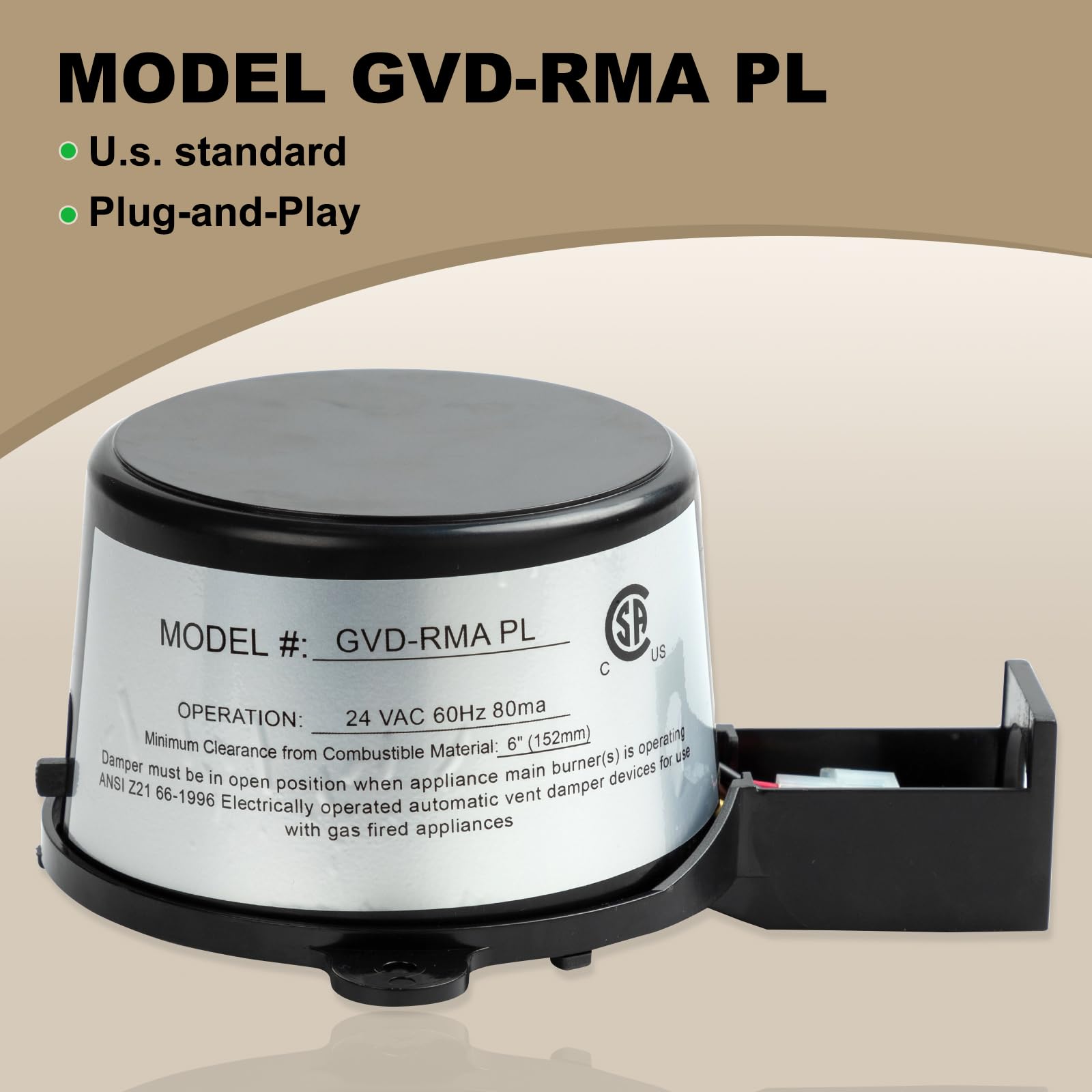 MornZorn GMA-PL motor base assembly ready for seamless boiler integration