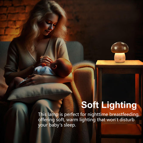 Moroommt soft warm light creates gentle ambiance for nurseries and bedsides