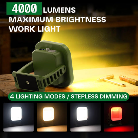 MOSLIGHTING stand included enables stable, adjustable lighting setups
