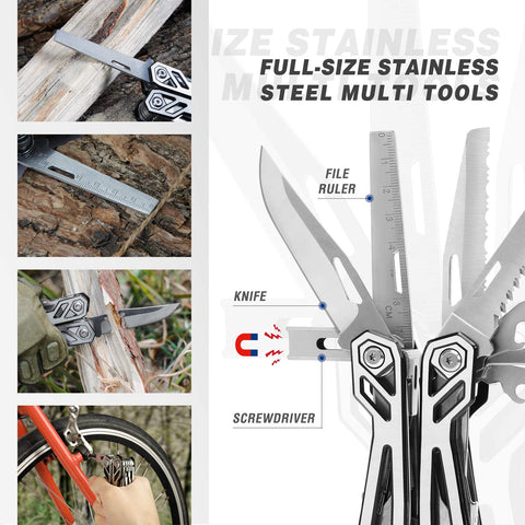 Mossy Oak Multitool screwdriver sleeve included for versatility.