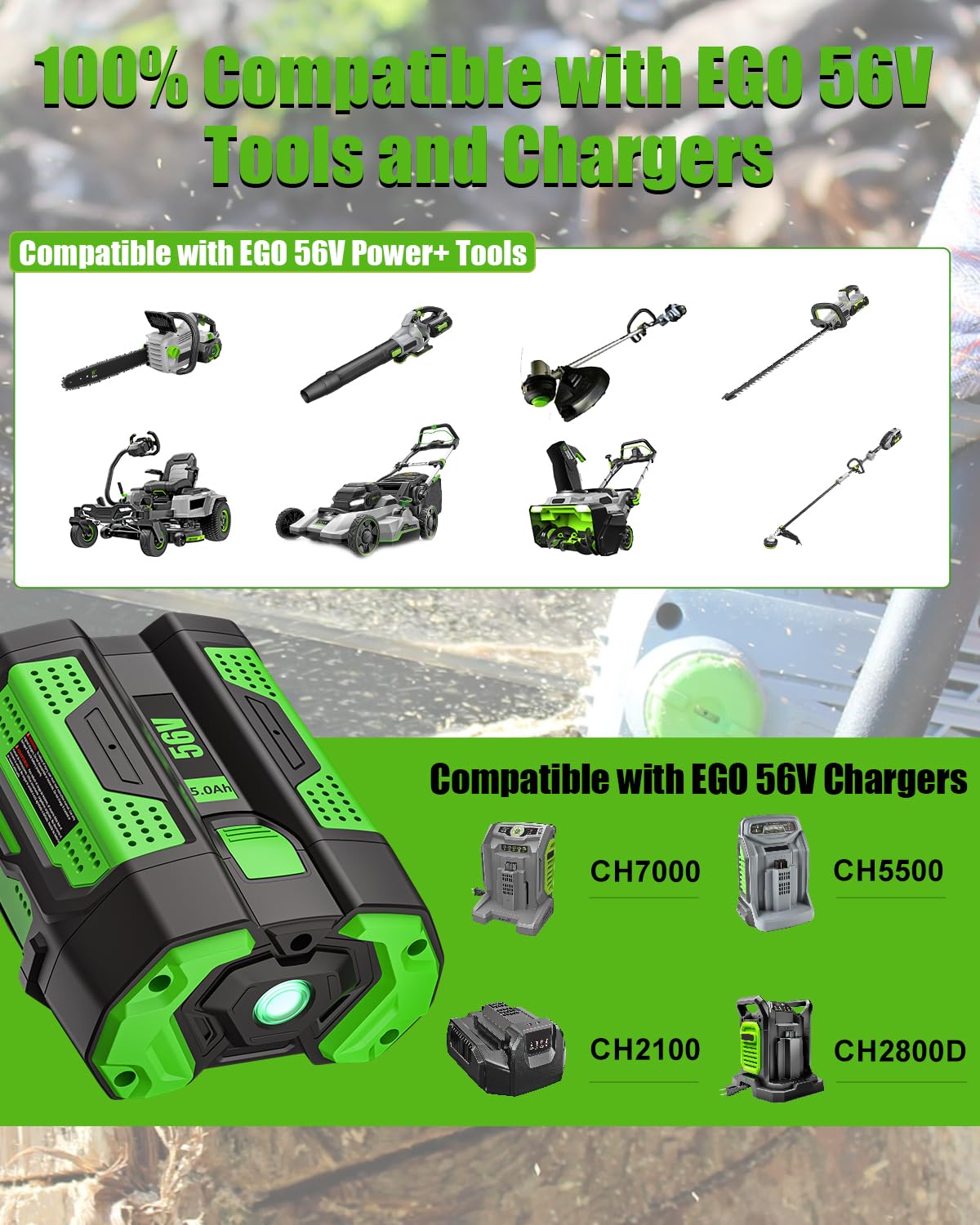 Lithium-ion 5Ah Moticett battery offering durable power with no memory effect.