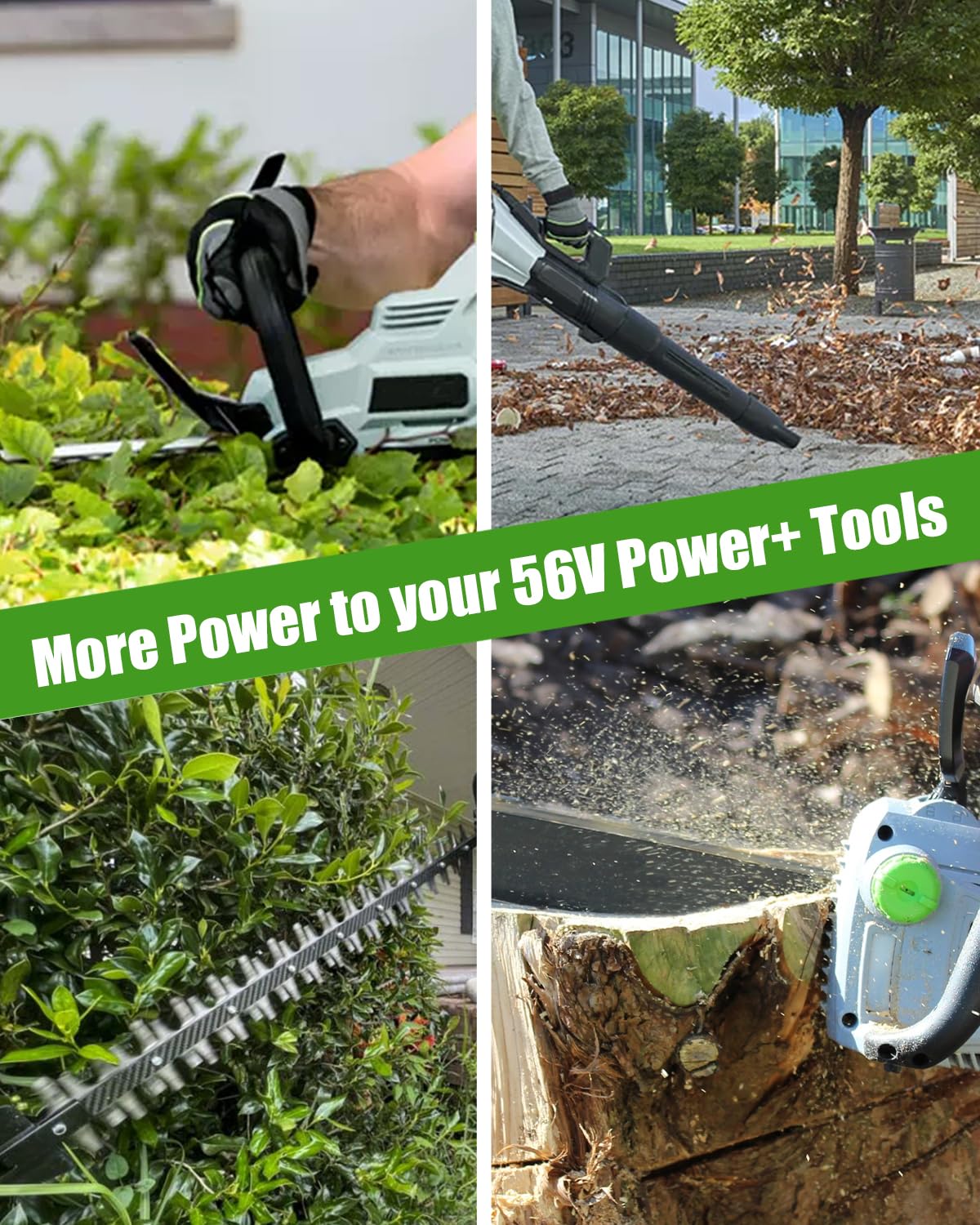 Reliable power source for outdoor projects with compatible EGO tools.
