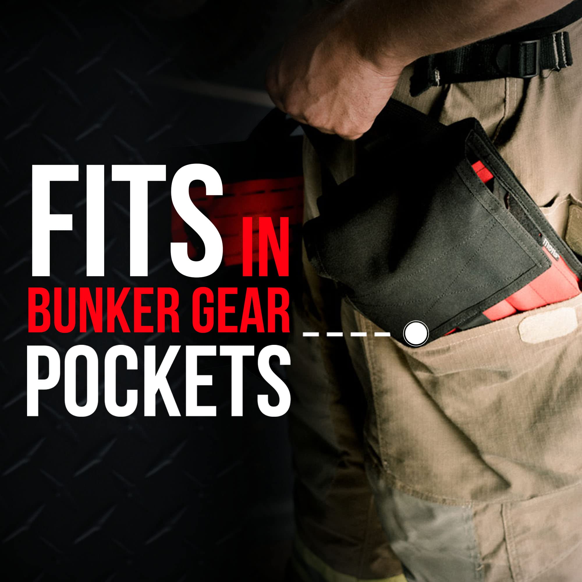 Motis Fire Pocket Organizer pouch wide tool slot designed for larger gear.