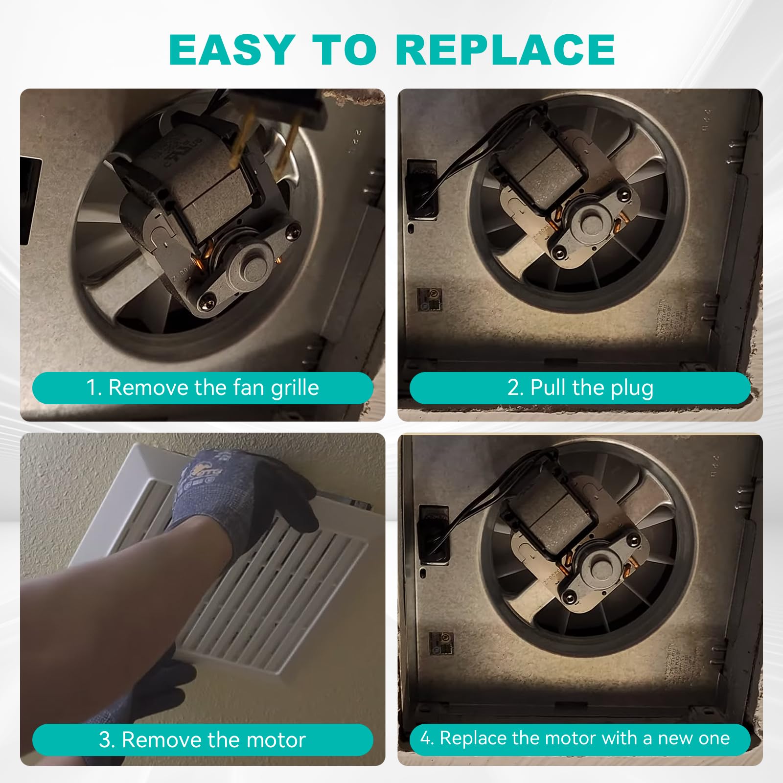 Motoasis 3-year warranty provides assurance for the upgraded B unit motor.