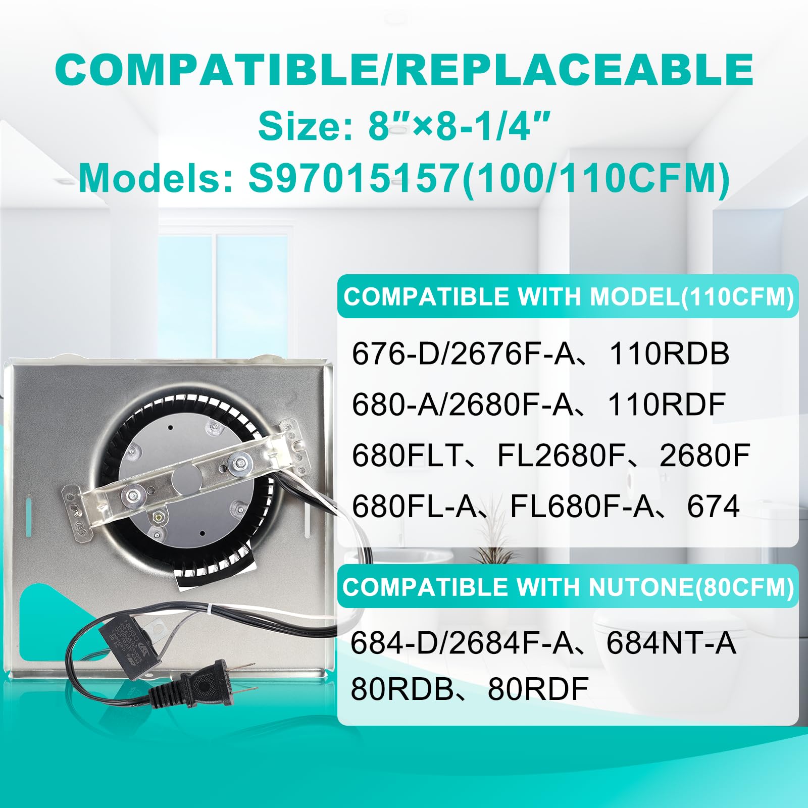 Motoasis upgraded copper motor for stable performance and longer life.