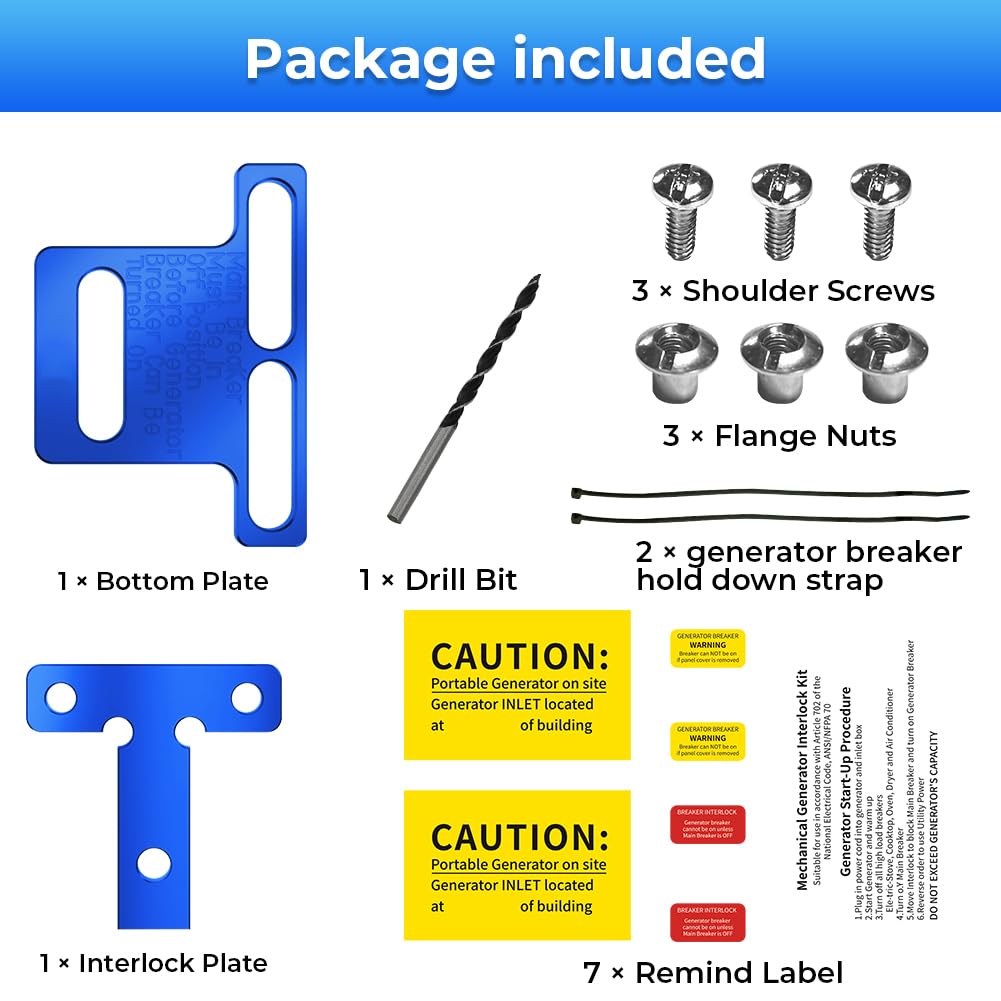 MOTOQUEEN reminder labels guide safe interlock use