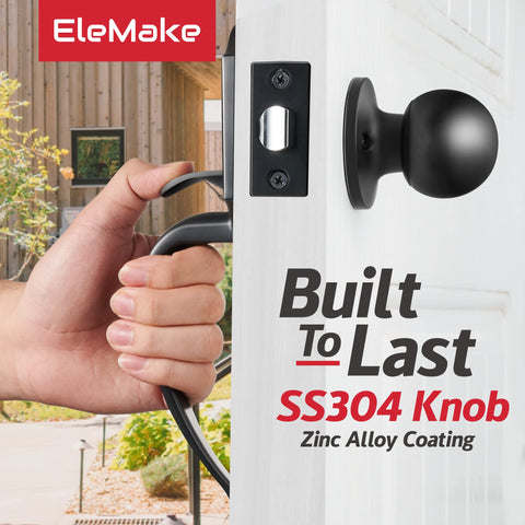 Durable zinc alloy with anti-corrosion finish suitable for exterior use on entry doors.
