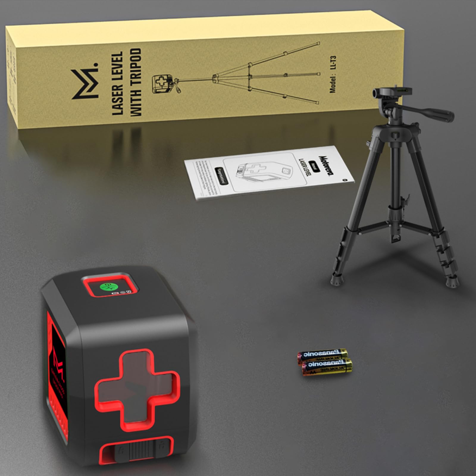 Motovera kit includes batteries and carry bag for on-site convenience.