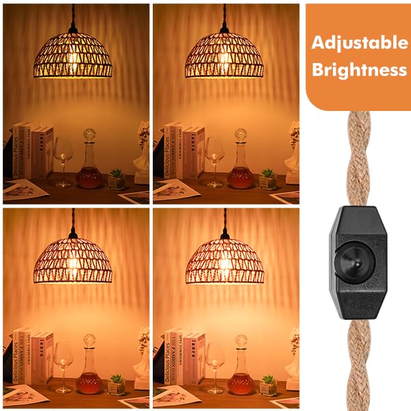 MouJeHom reading nook pendant light creates focused task lighting