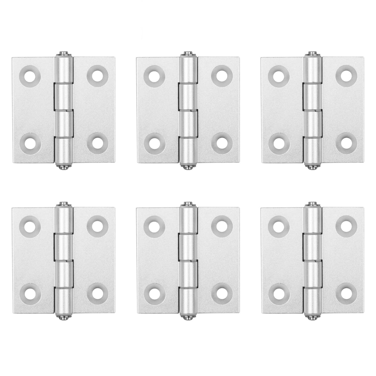 Mountain Ark 63mm hinges front view on a metal frame for durable door hardware.