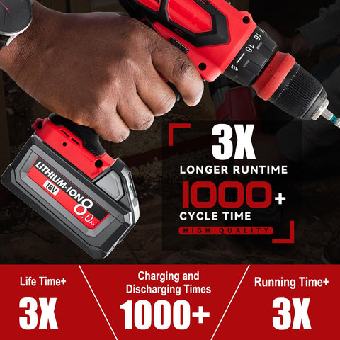 Two-pack design offers convenient backups for multi-tool setups with Mounzuikue.